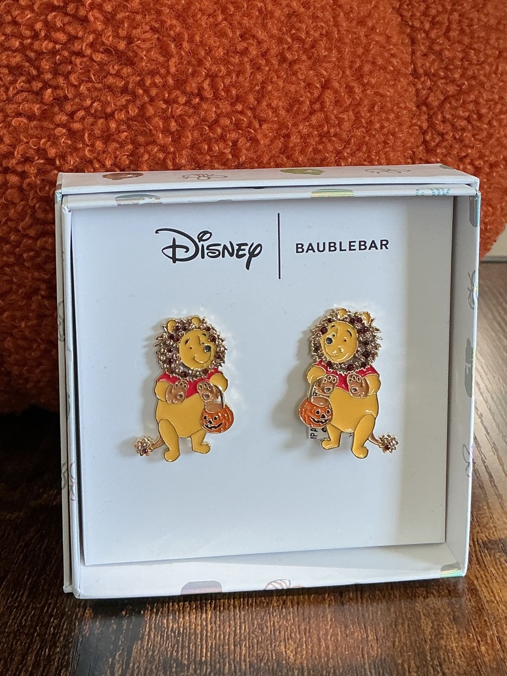BaubleBar Disney Winnie the Pooh Lion Earrings
